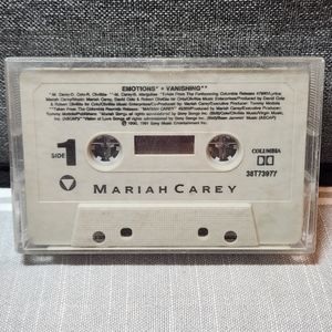 🔥 Mariah Carey Emotions Vanishing Cassette Tape Music Pop